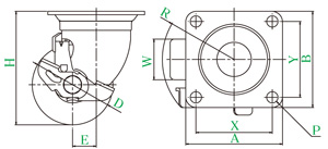 External dimensions