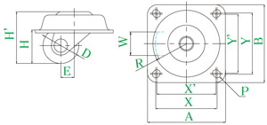 External dimensions
