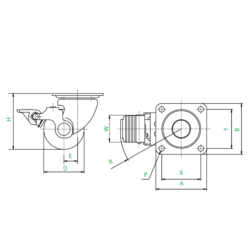 External dimensions