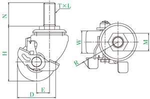 External dimensions