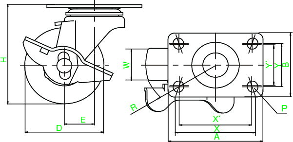 External dimensions