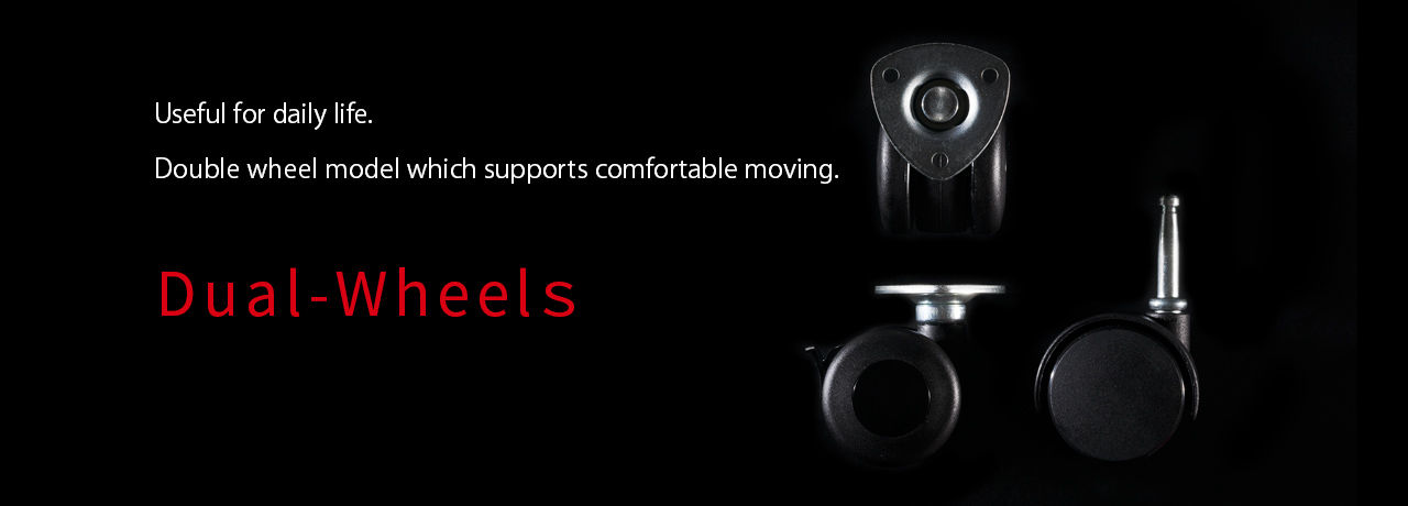 Useful for daily life.Double wheel model which supports comfortable moving.FOR OFFICE SUPPLY OFFICESTAR