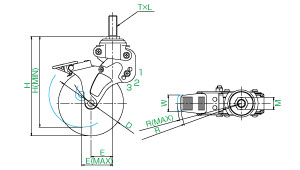External dimensions