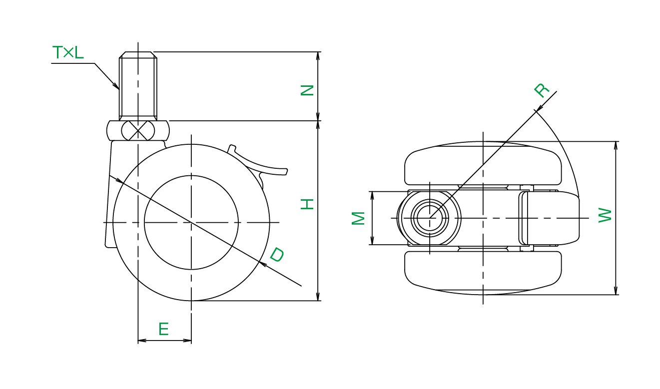 External dimensions