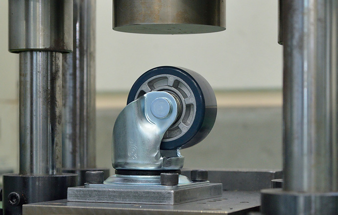 Drop hammer-type impact testing machine