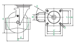External dimensions