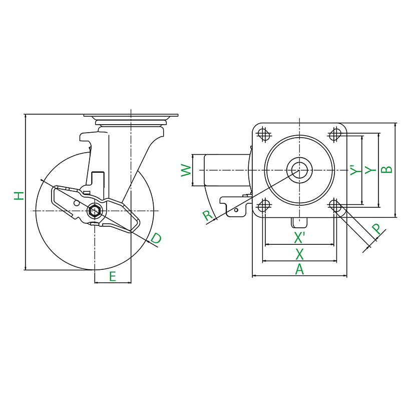 External dimensions