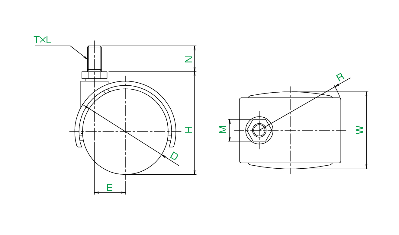 External dimensions
