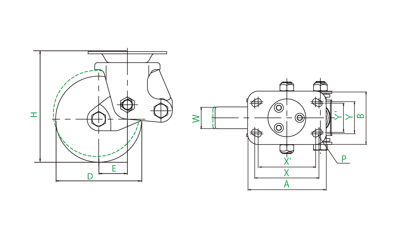 External dimensions