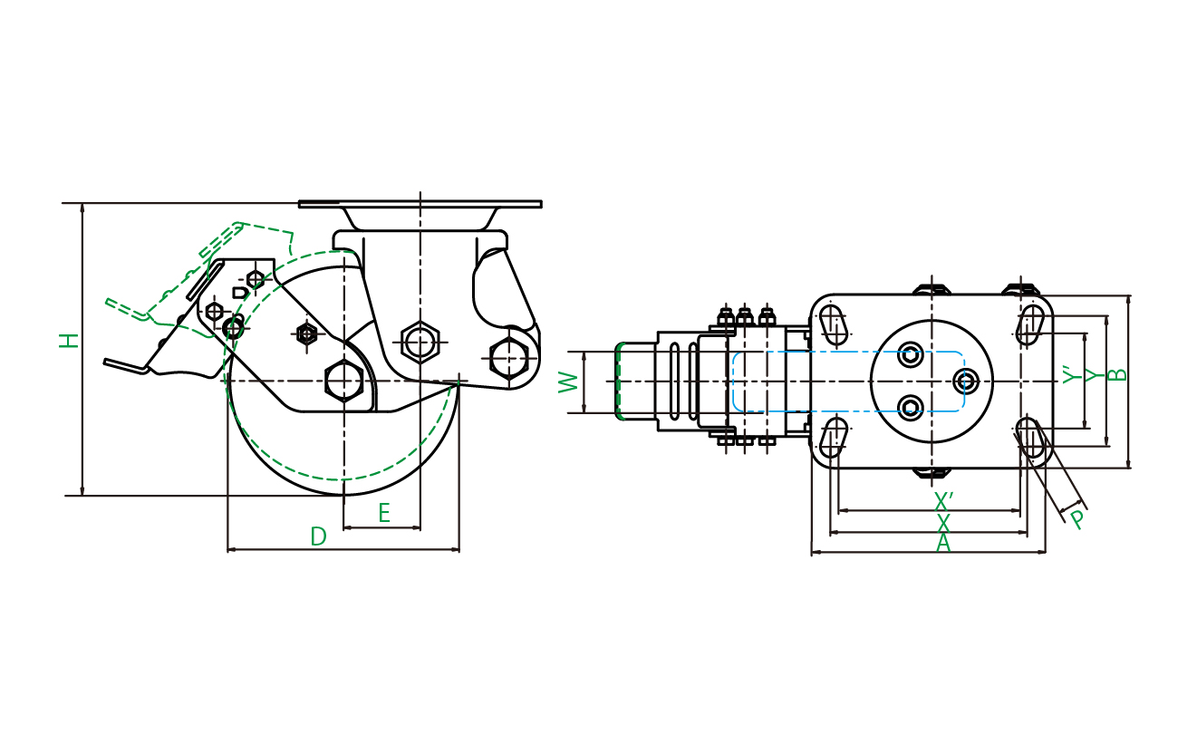 External dimensions
