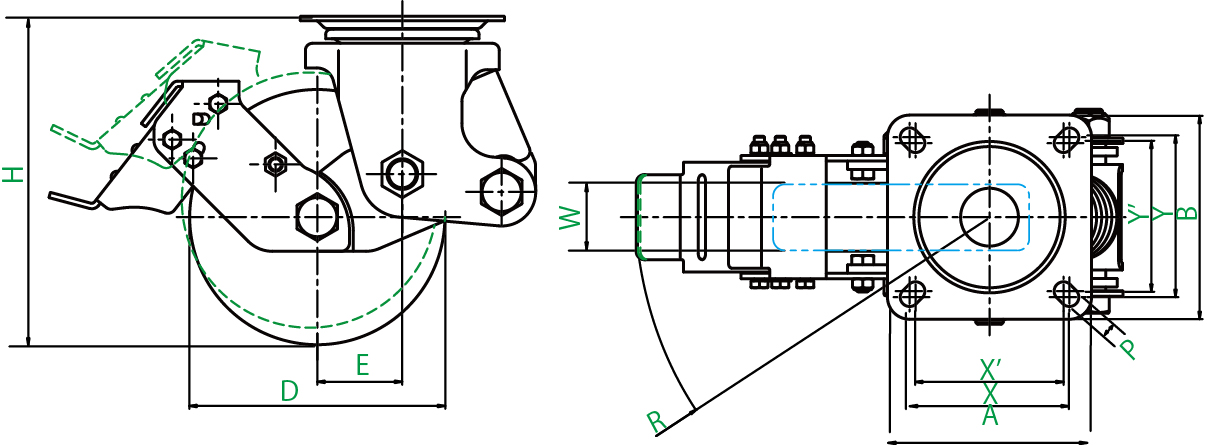 External dimensions