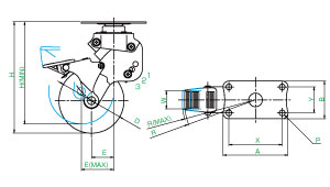 External dimensions